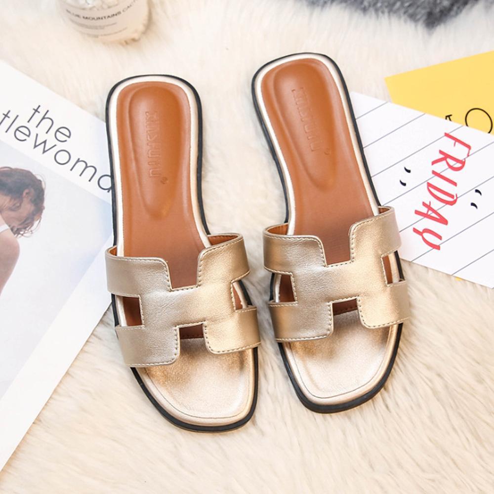 Sandali in Pelle con Design H™ | Eleganza Moderna e Comfort Estivo