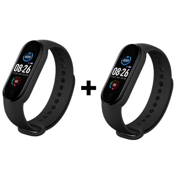 SmartFit M5™ | Smartwatch Fitness con Monitoraggio Completo e Notifiche