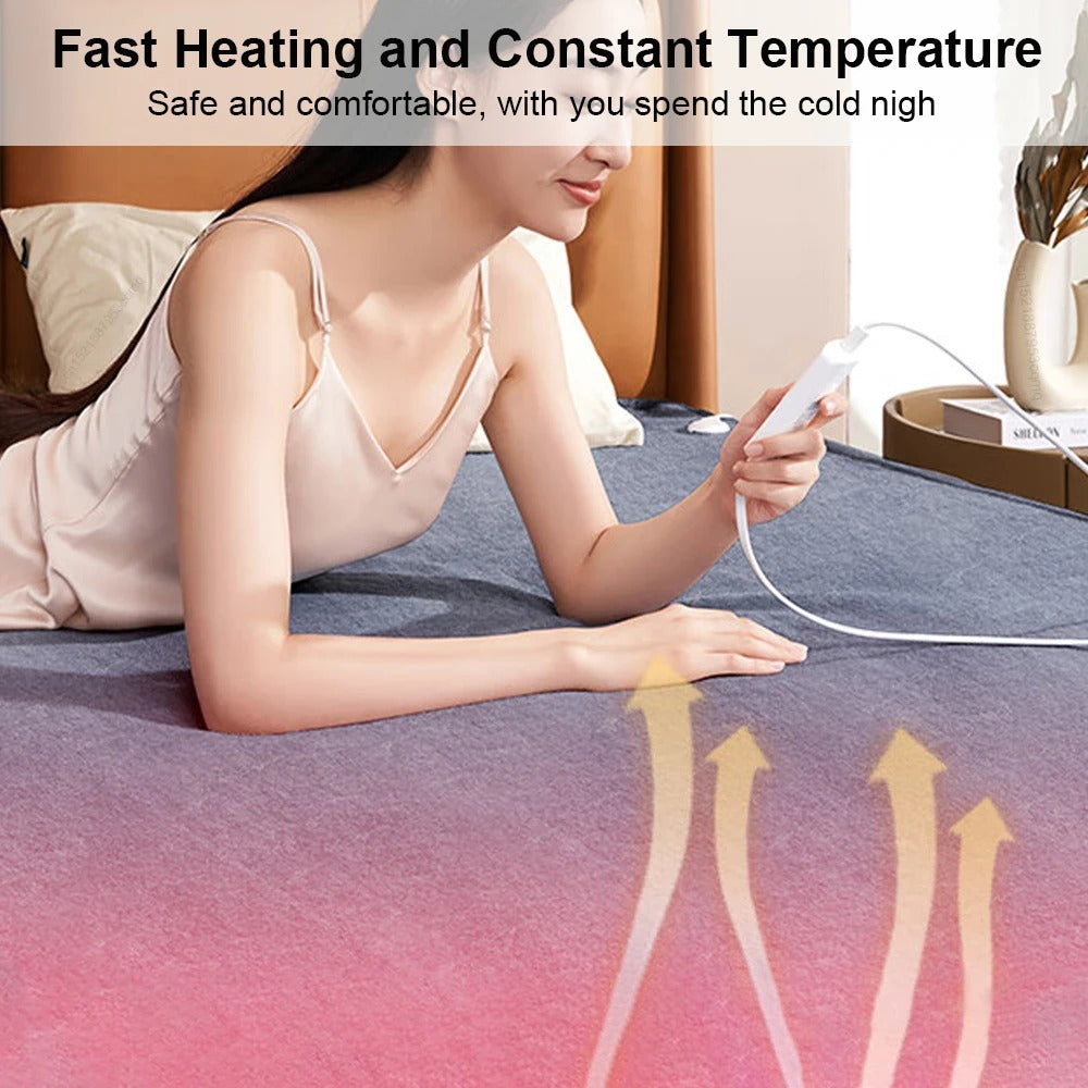 Coperta Elettrica 220V con Termostato Automatico Coperta Riscaldante