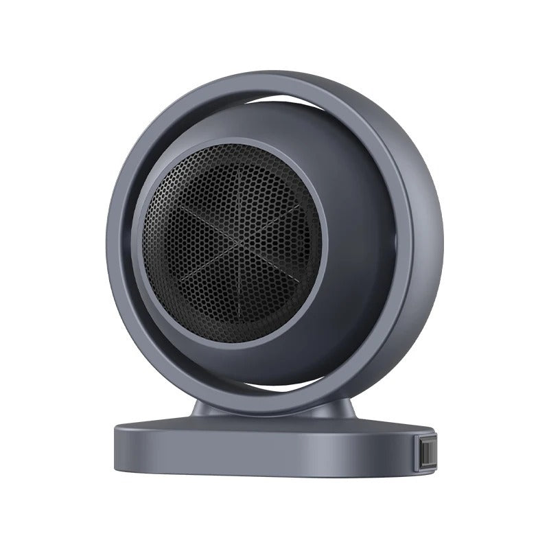 Mini stove with portable hot ptc fan