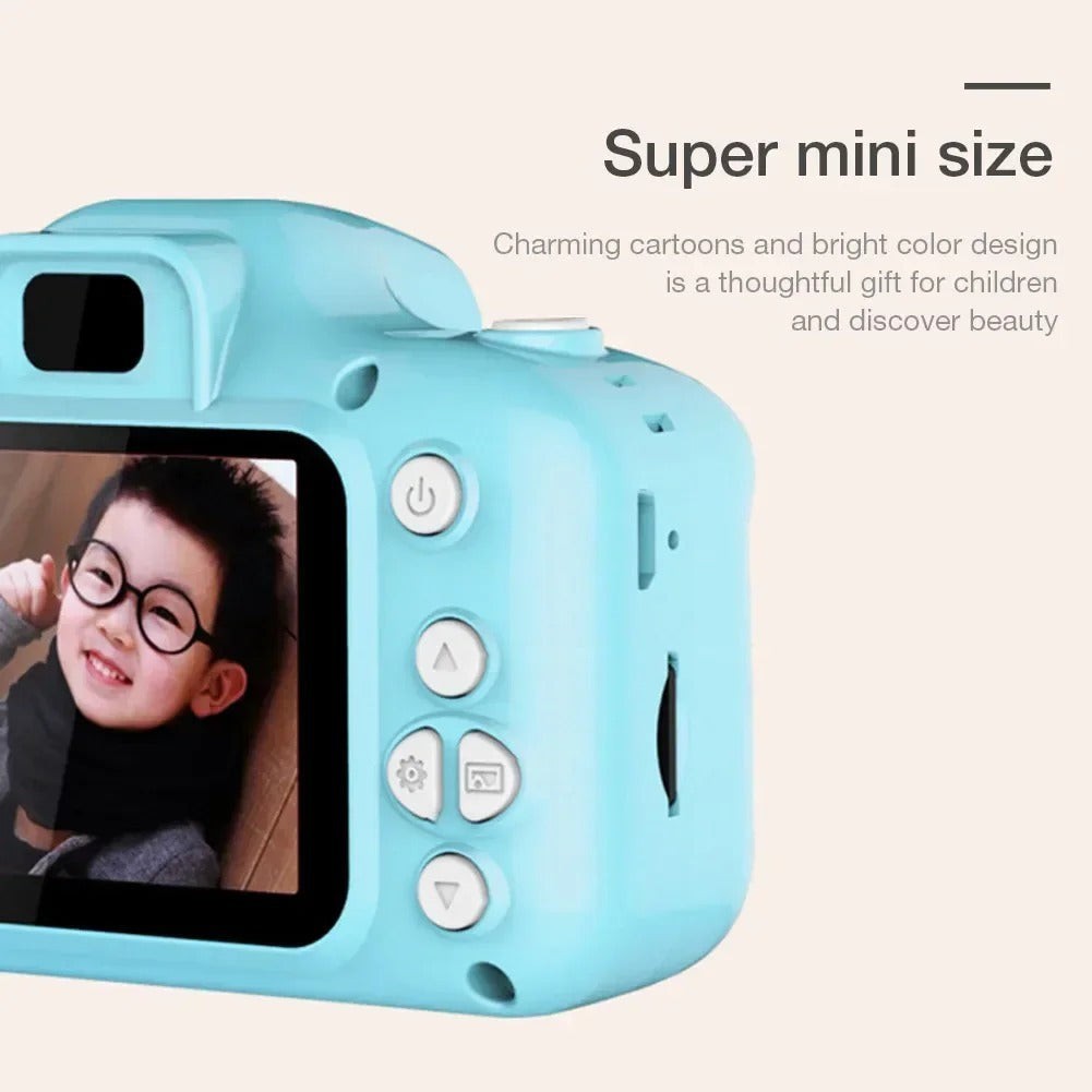 Waterproof camera for children 1080p HD with color display