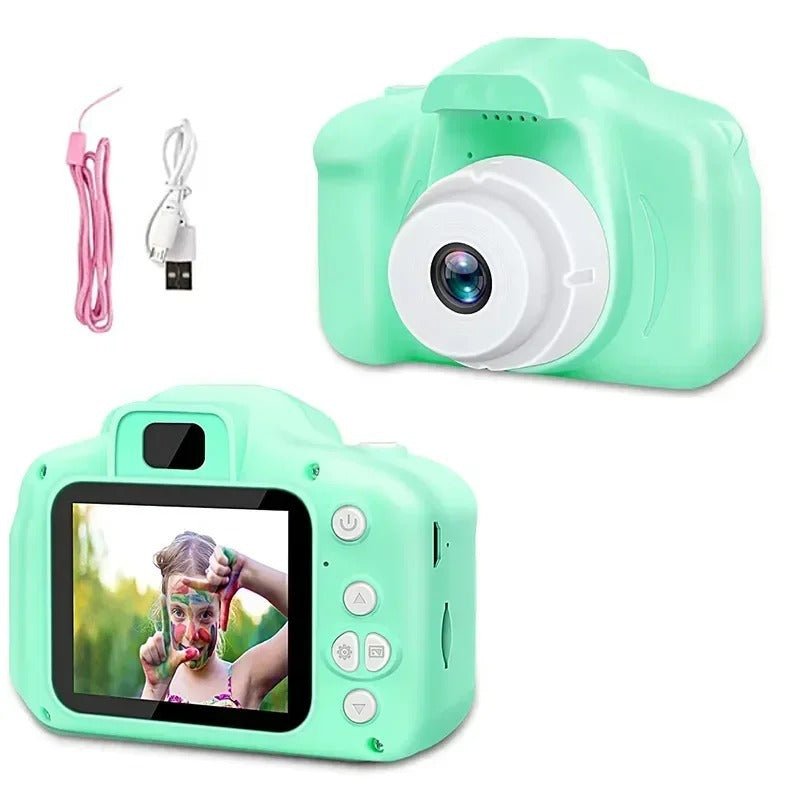 Waterproof camera for children 1080p HD with color display