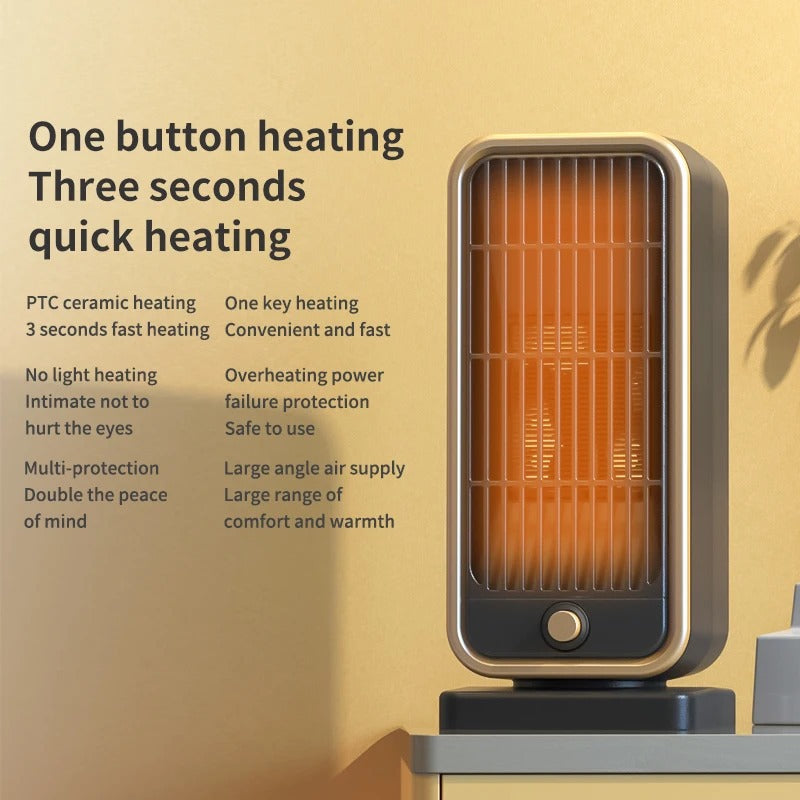 Electric heater in ceramic laptop water heater
