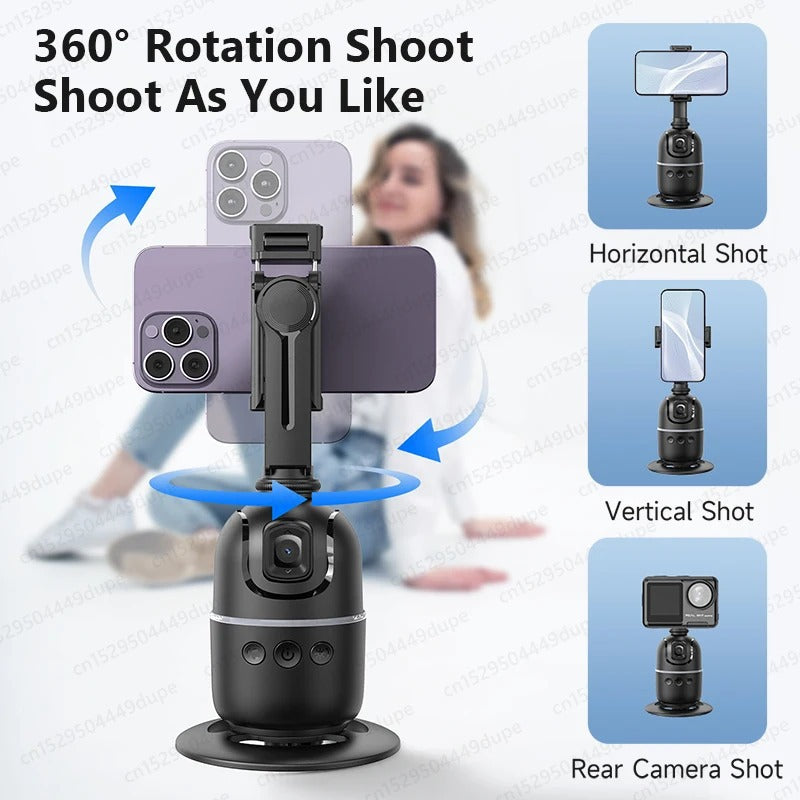 Station with 360 ° rotation for registration compatible with all devices