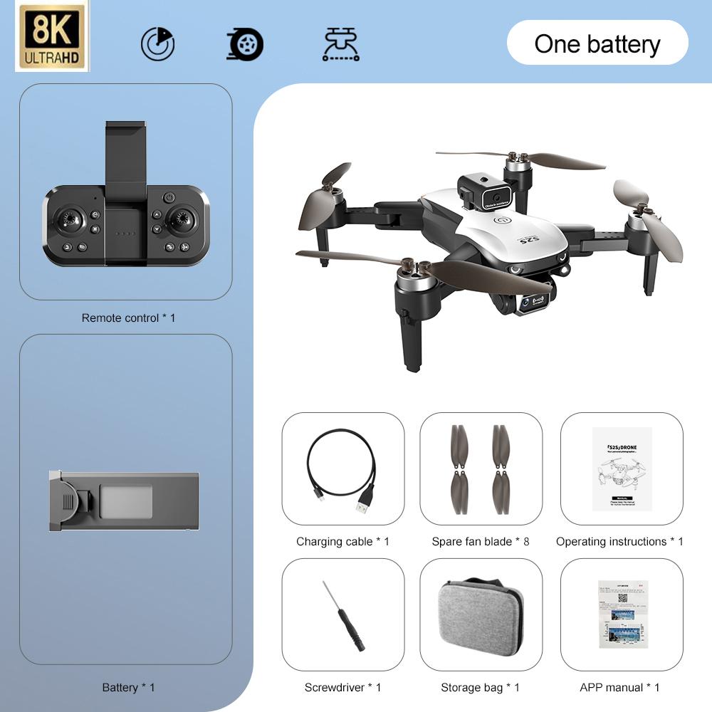 Drone Professionale 4K/8K | Doppia Camera HD e Design Pieghevole