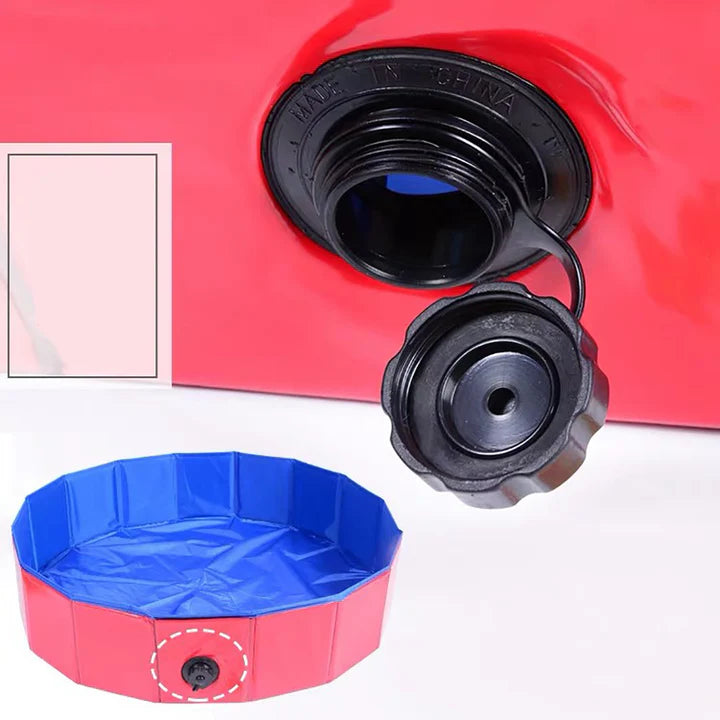 Piscina Pieghevole per Cani e Bambini™ | Divertimento Estivo in Sicurezza