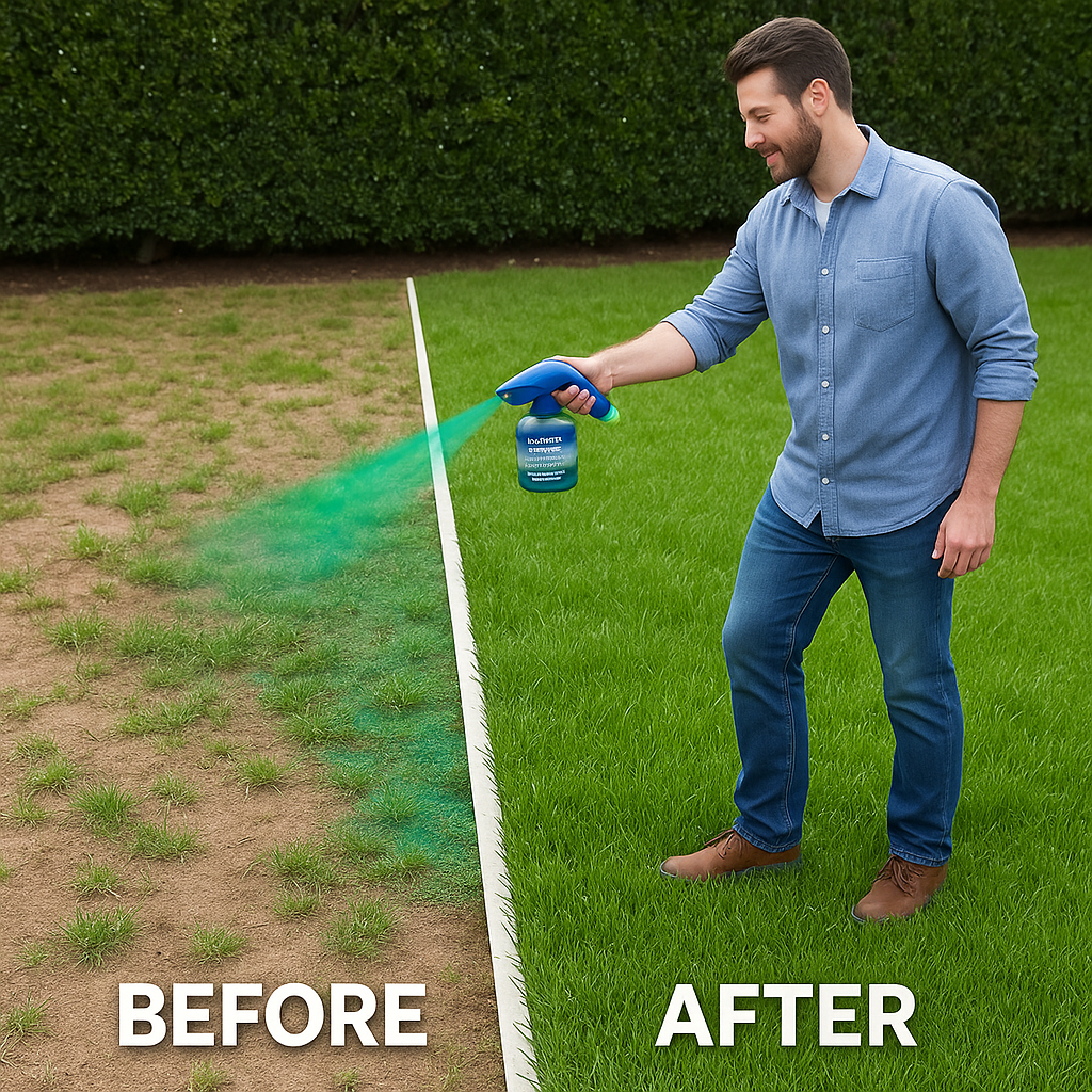 Spray kit for English lawn - Professional liquid sowing