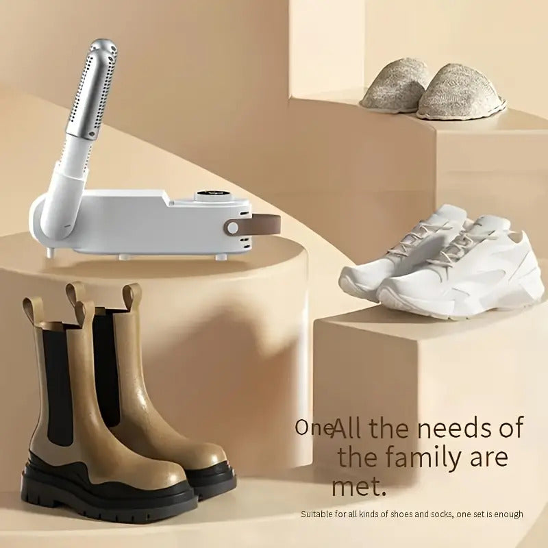 Portable dryer with timer and perfumer