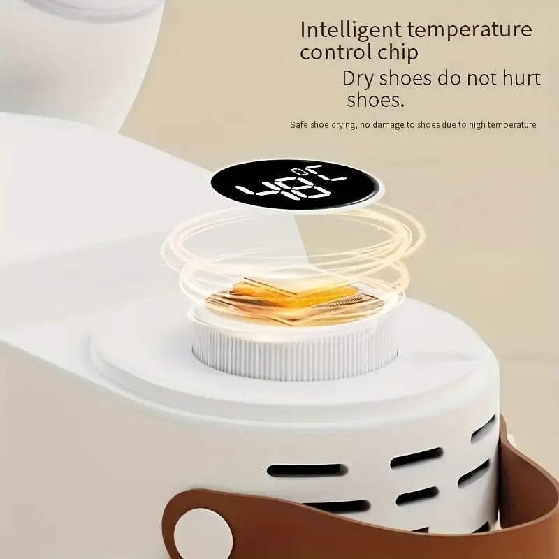Portable dryer with timer and perfumer