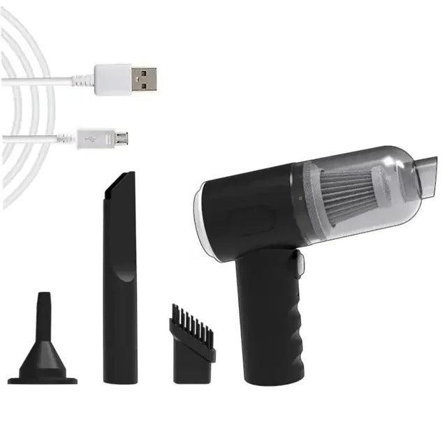 Aspirapolvere Wireless 3 in 1, 120W, 6000PA, Alta Potenza, per Casa e Auto