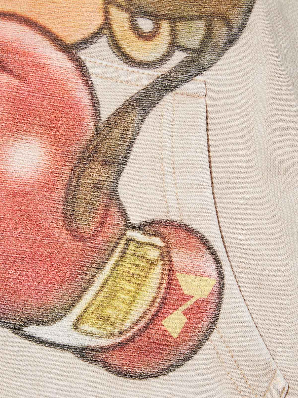 BOUNCE BACK™ | Felpa con Cappuccio Streetwear con Stampa Girl Boxer Cartoon