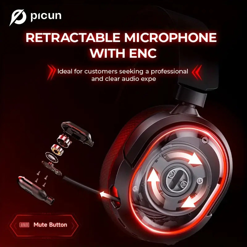 Low latency professional gaming headphones