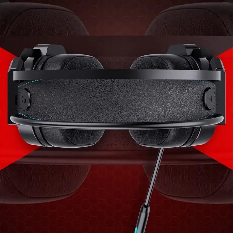 Game headphones with 360 ° microphone