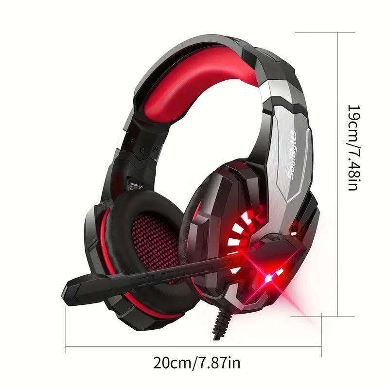 Professional game headphones compatible with all devices