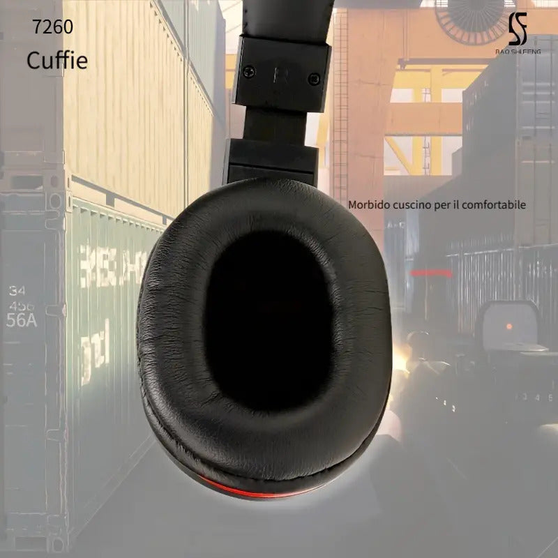 Gaming headphones with advanced technology