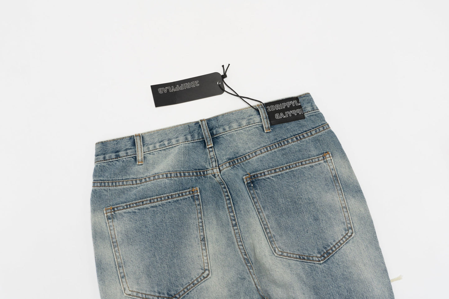 Jeans Strappati™ | Stile Streetwear in Denim Chiaro