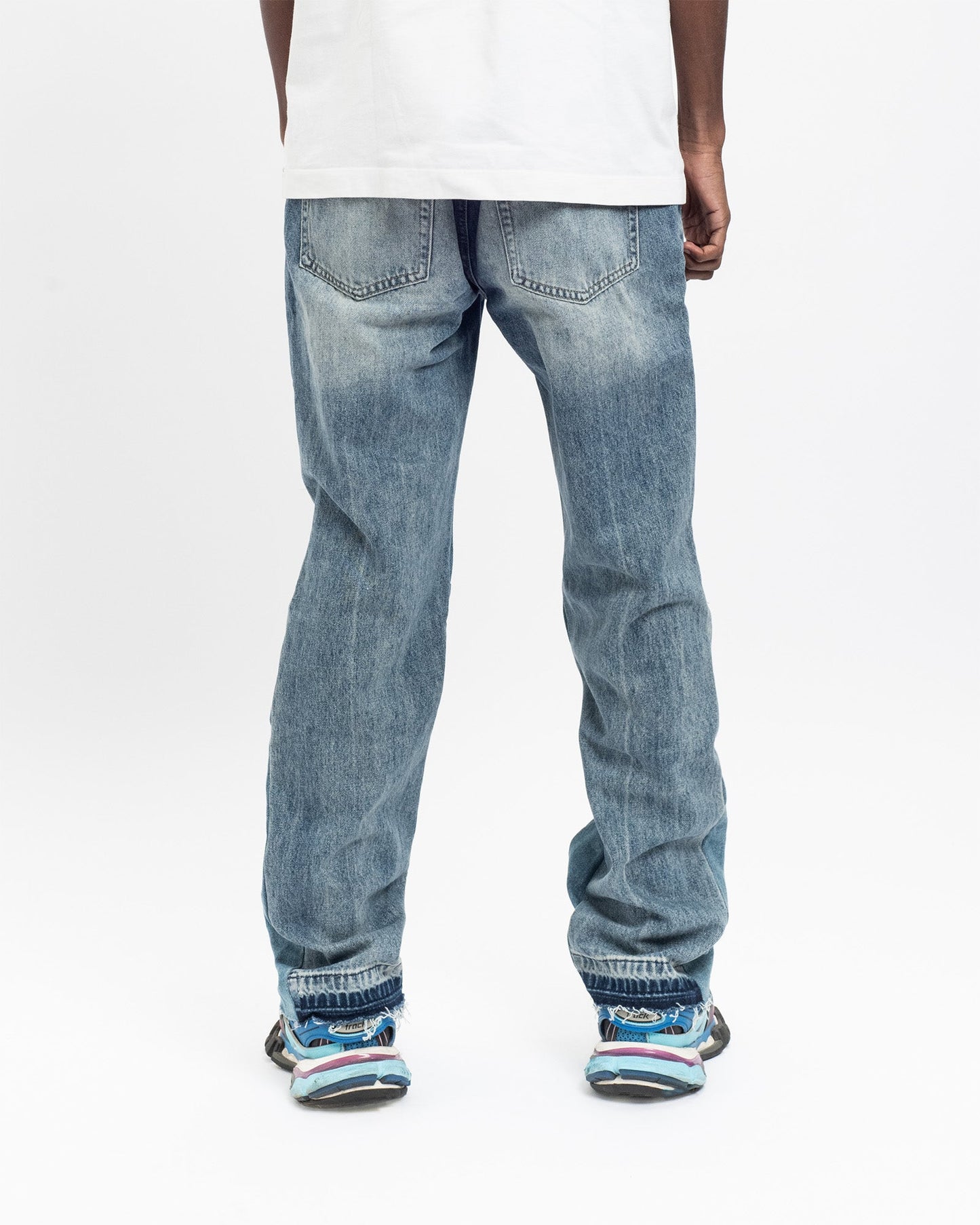 Jeffery Flare Denim™ | Denim Flare Uomo Lavaggio Vintage