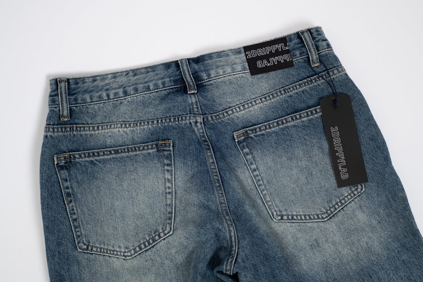 Jeffery Flare Denim™ | Denim Flare Uomo Lavaggio Vintage
