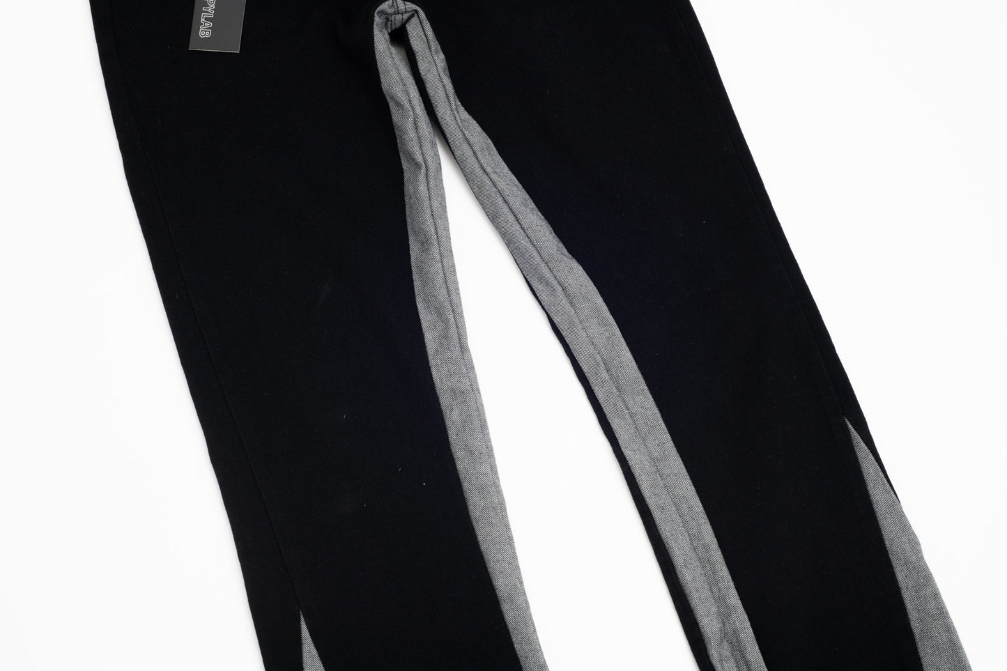 Flared Denim™ | Jeans Flare Nero-Grigio Bicolore