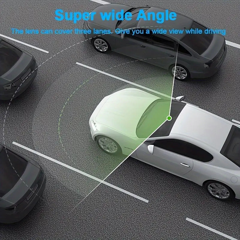 Dash Cam Double Gyioeupt 1080p Full HD night vision and loop recording