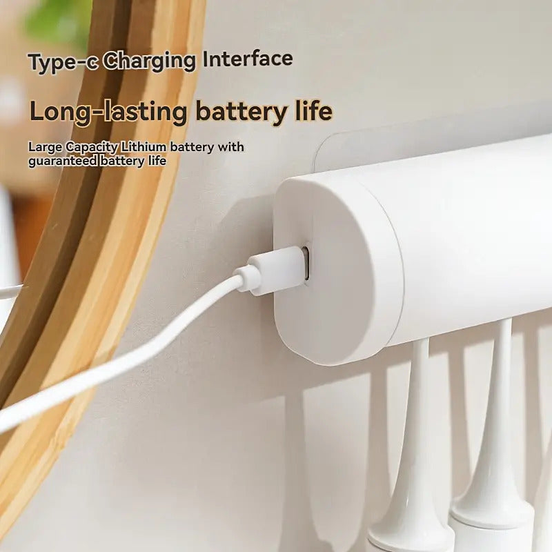 UV disinfectant and brush door 4 compartments and timers