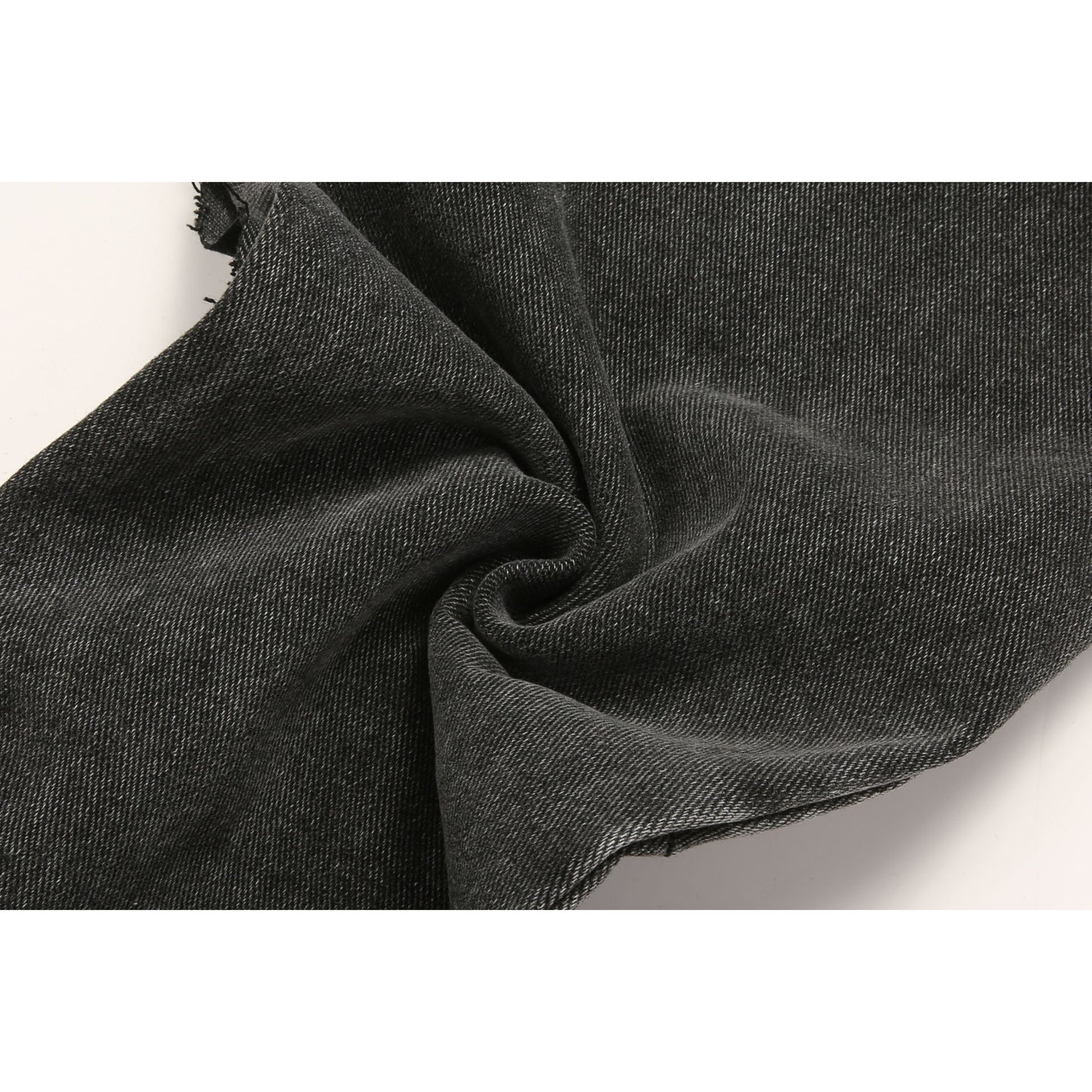 Jeans Flare Neri™ | Effetto Schizzi d’Arte
