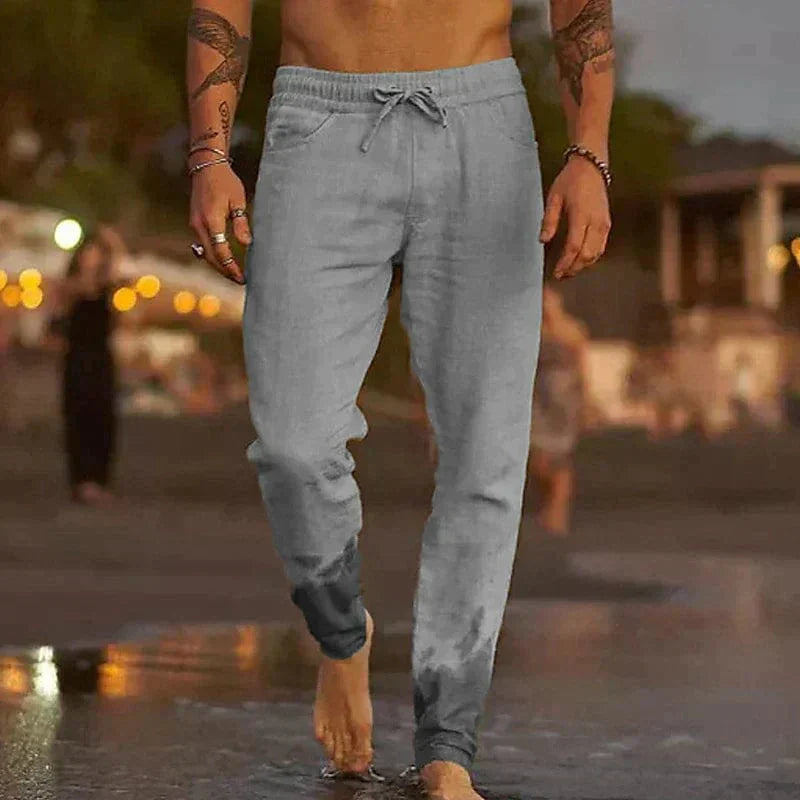 Pantaloni in Lino Lucian™ | Eleganza Casual per l’Estate