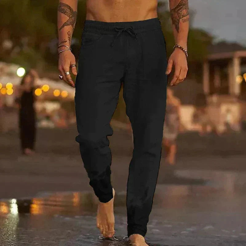 Pantaloni in Lino Lucian™ | Eleganza Casual per l’Estate