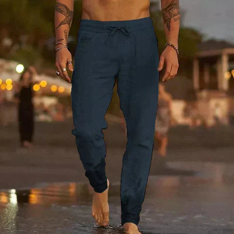 Pantaloni in Lino Lucian™ | Eleganza Casual per l’Estate