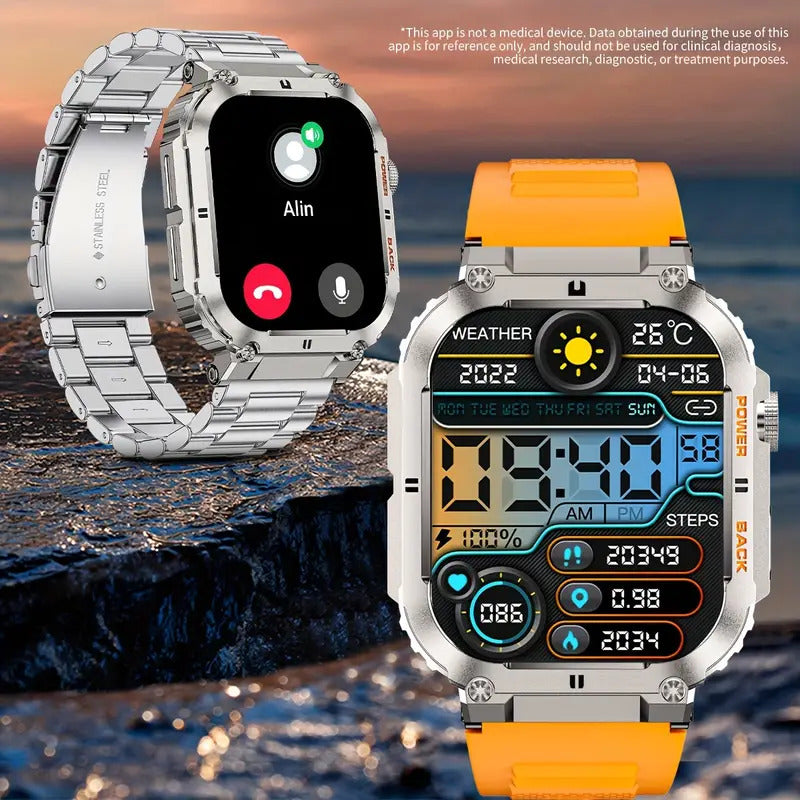 LIGE SMARTWATCH HD with wireless calls Sports Watch for Android and iOS