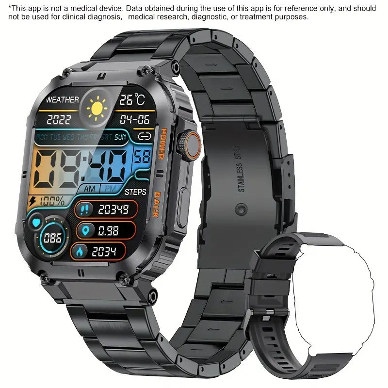 LIGE SMARTWATCH HD with wireless calls Sports Watch for Android and iOS