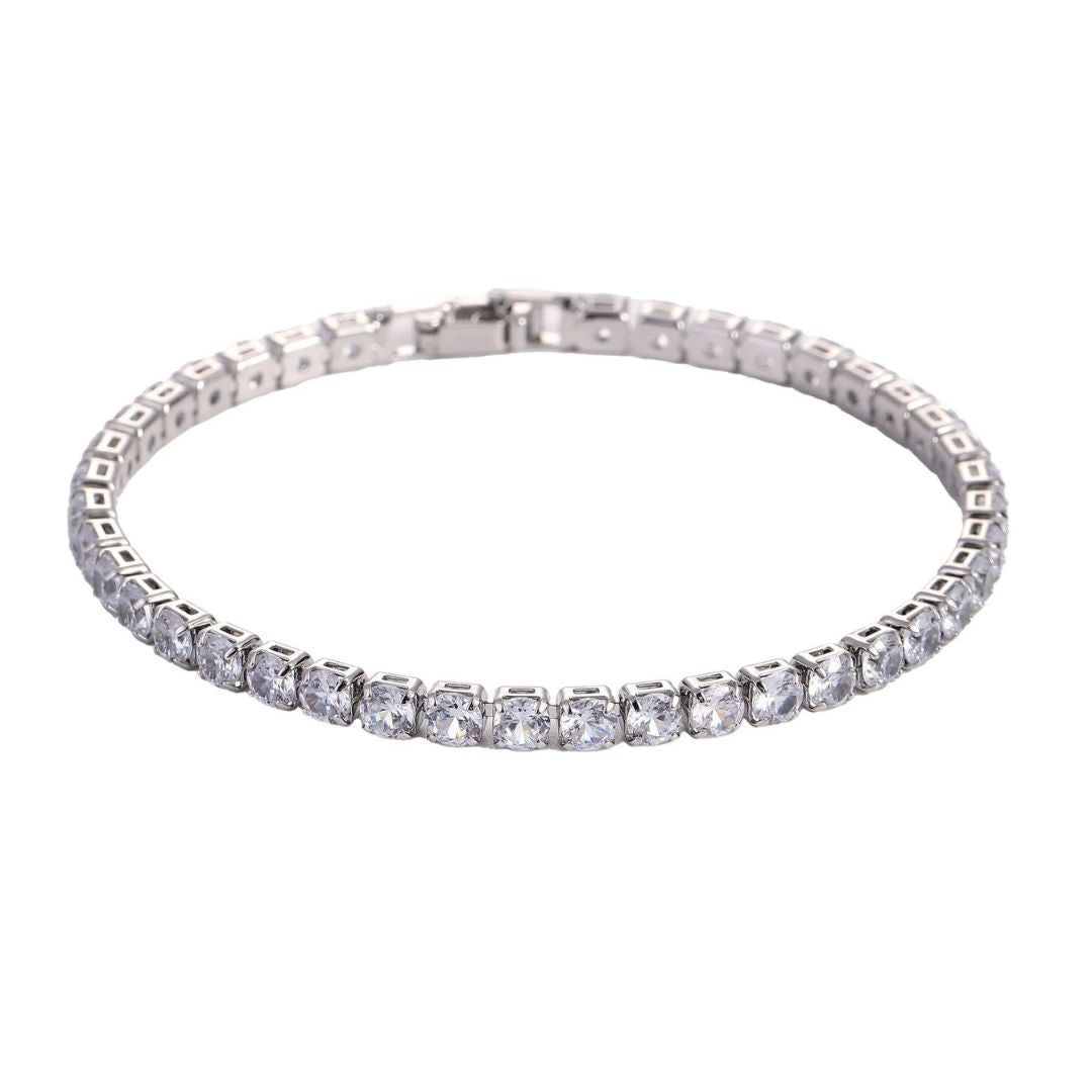 Bracciale Tennis in Argento 925™ | Con Zirconi