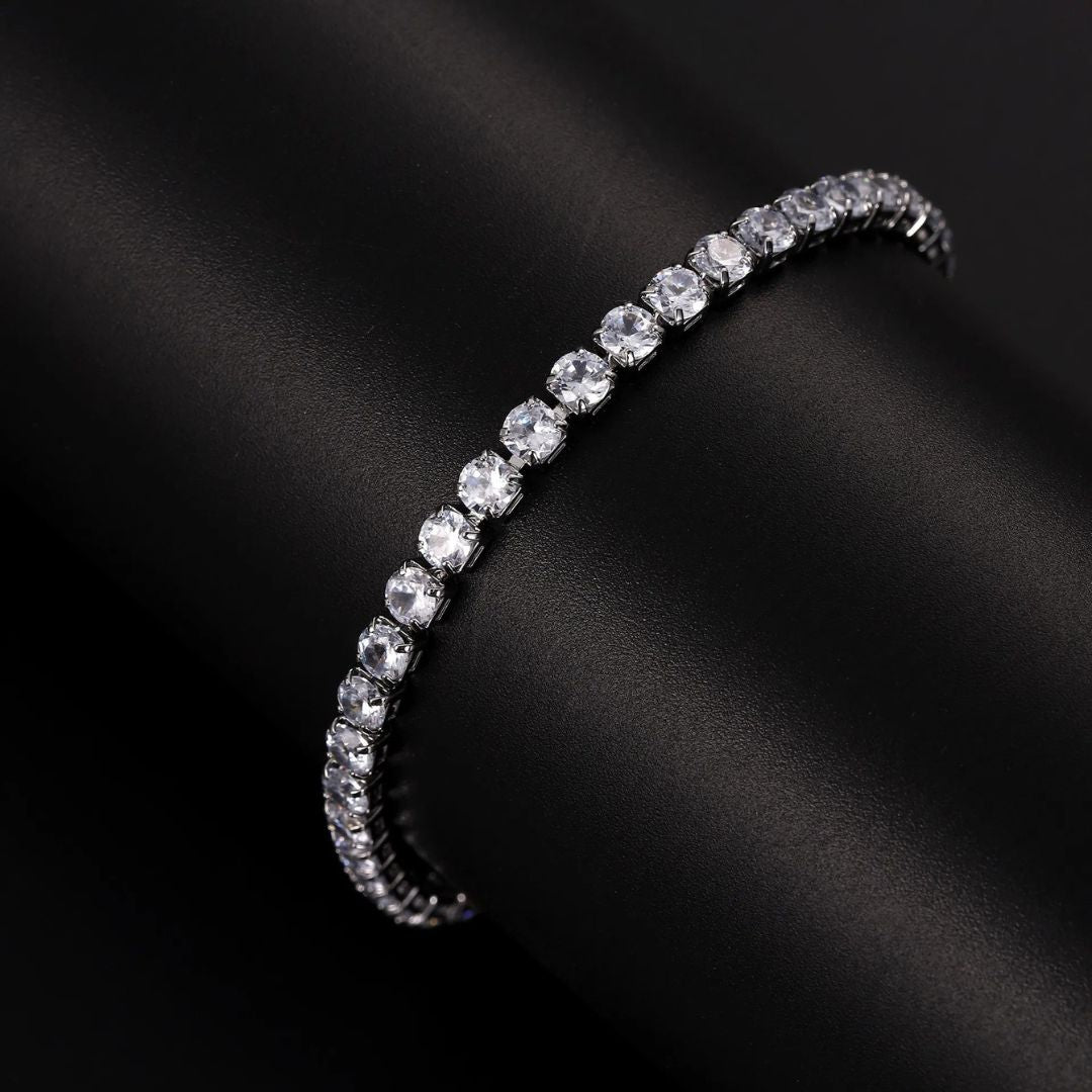 Bracciale Tennis in Argento 925™ | Con Zirconi
