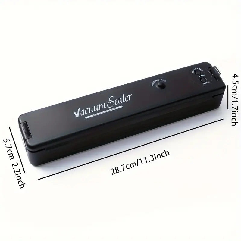 Automatic vacuum machine for food conservation