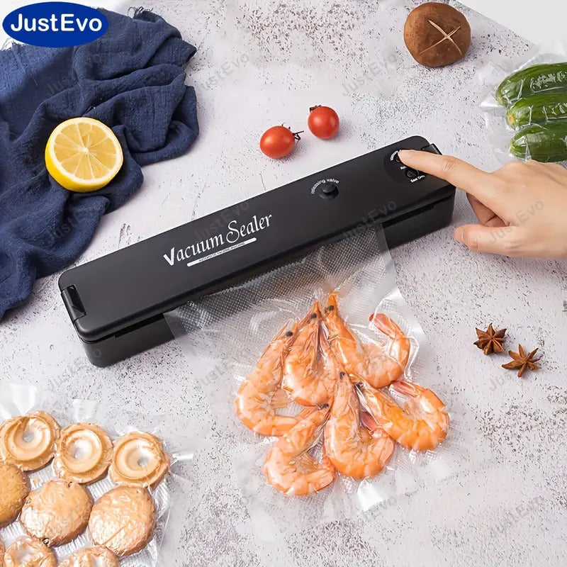 Automatic vacuum machine for food conservation