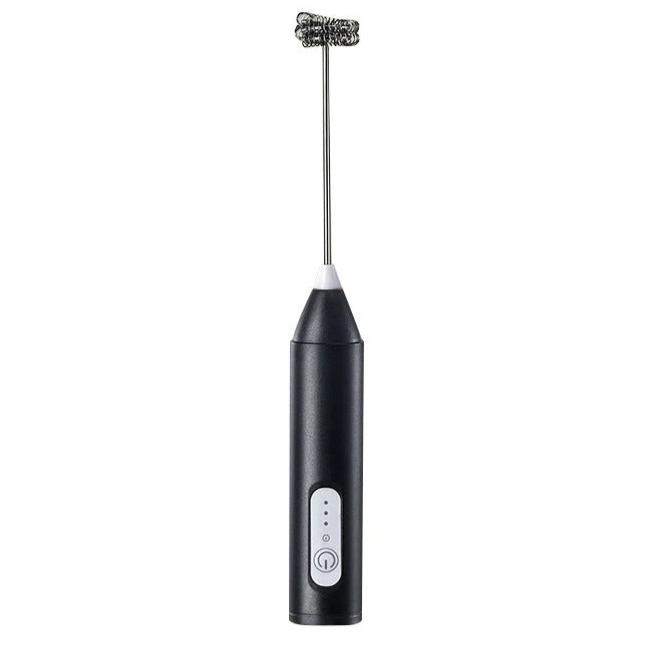 Mini Frullatore per Latte USB Ricaricabile, 3 Velocità, Schiumatore per Caffè e Mixer Elettrico, Frusta per Uova e Utensile da Cucina