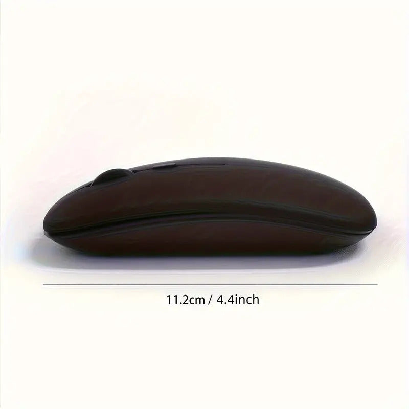 Silent wireless mouse with backlight