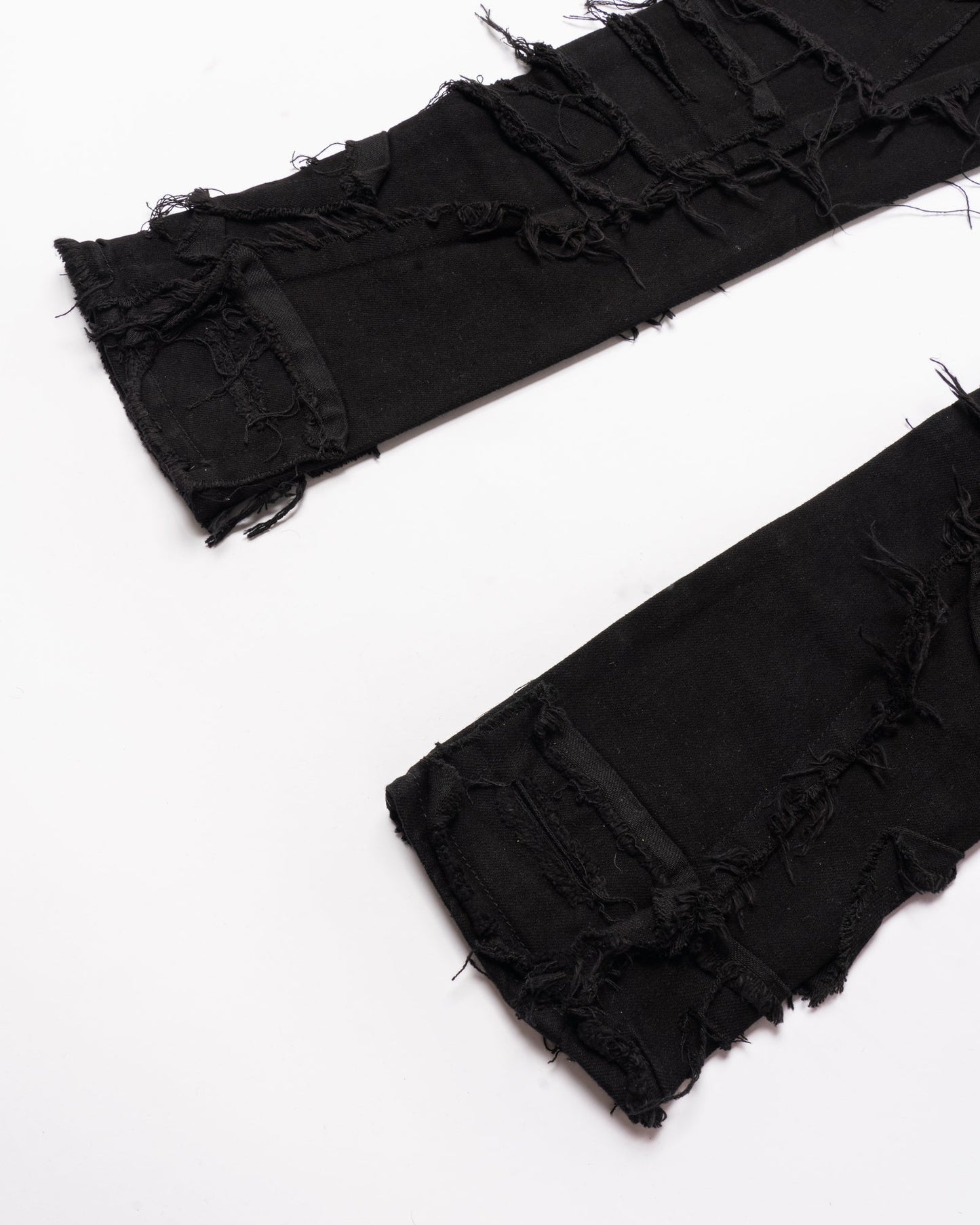 Denim Nero Special Edition™ | Effetto Strappato Integrale