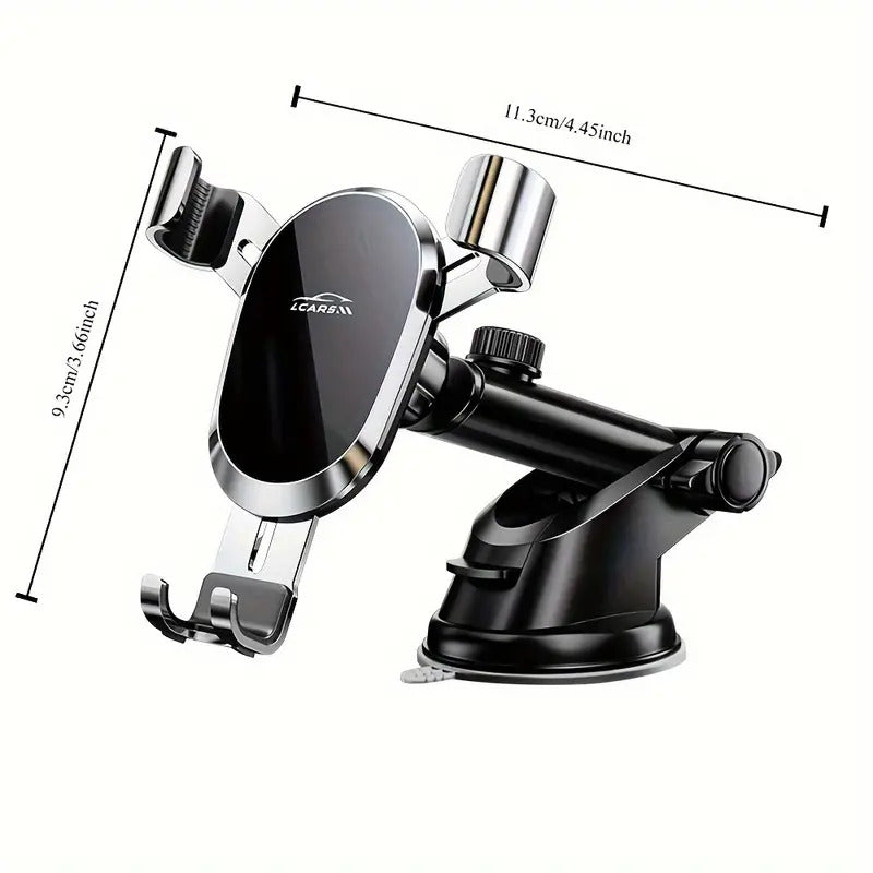 Cell phone holder for multifunctional cars with antivibration