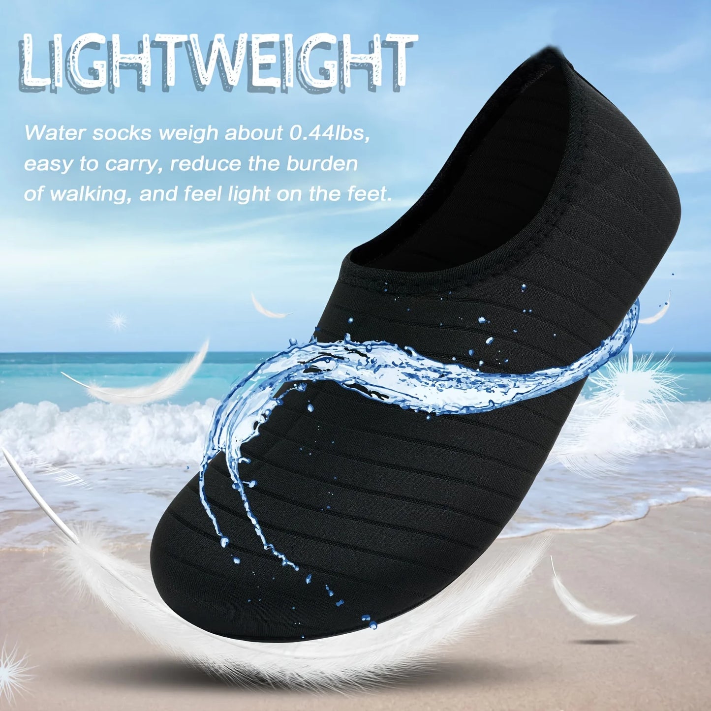 <tc>Anti-Slip Water Shoes™ | Ultra-Light & Breathable for Sea and Sand</tc>