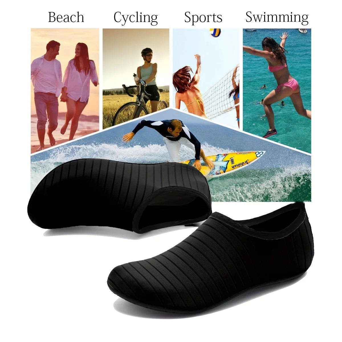 <tc>Anti-Slip Water Shoes™ | Ultra-Light & Breathable for Sea and Sand</tc>