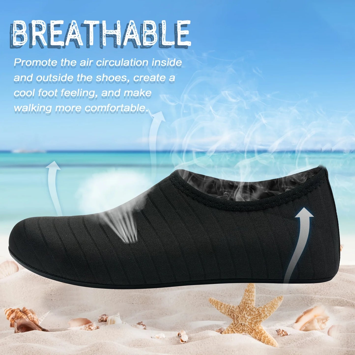 <tc>Anti-Slip Water Shoes™ | Ultra-Light & Breathable for Sea and Sand</tc>