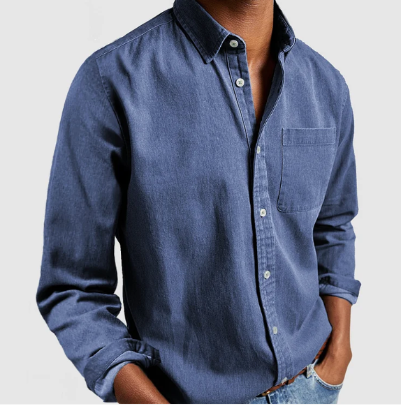 Camicia in Cotone Uomo™ | Stile Classico e Comfort Traspirante
