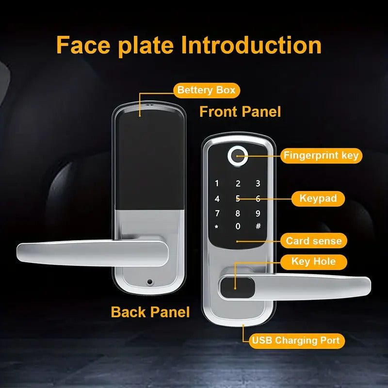 Serratura Intelligente TT Lock Senza Chiave con Impronta Digitale
