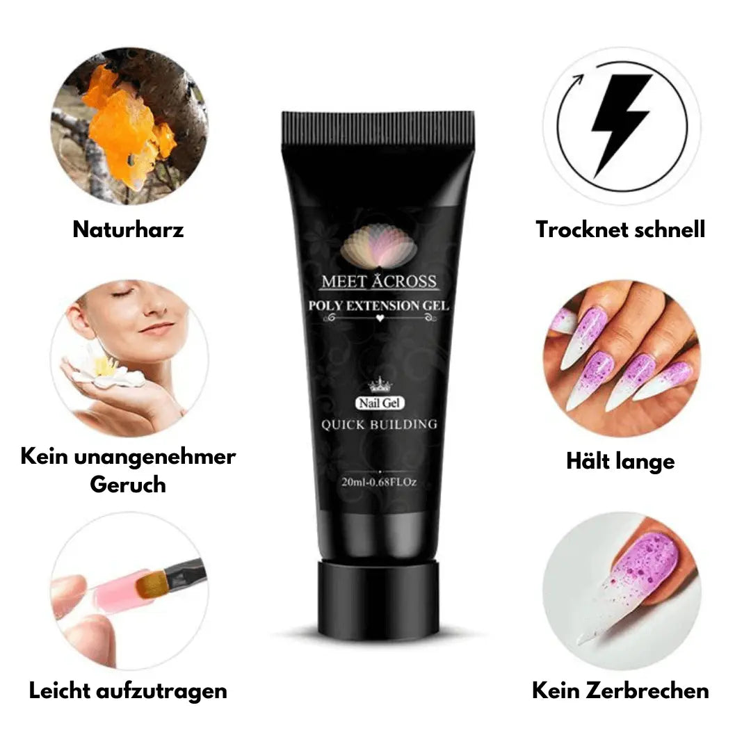 Kit Gel Unghie Professionale™ | Unghie luminose e perfette a casa tua