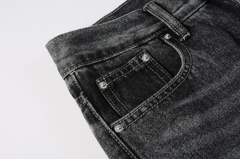 Denim Blu Vintage™ | Strappi Multipli e Stile Streetwear