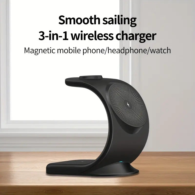 3 in 1 magnetic wireless charging station for all devices