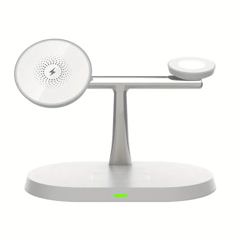 Magnetic Wireless Charging Station 3 in 1 for iPhone and Apple Watch quick recharge