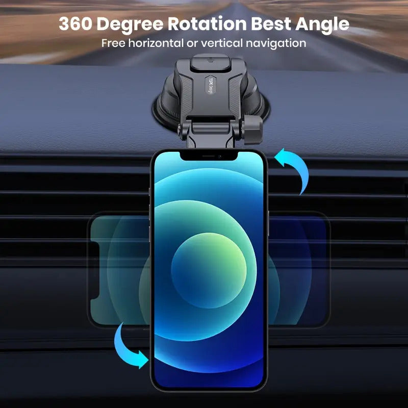 Auto magnetic support for iPhone