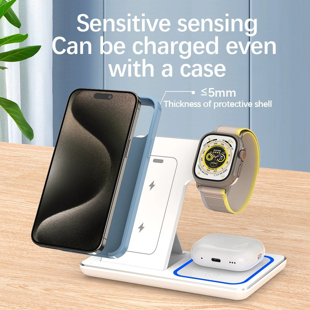 Wireless 3 in 1 from 30W for iPhone and smartwatch